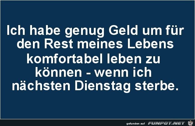 Genug Geld